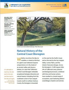 Natural History of the Central Coast Bioregion cover